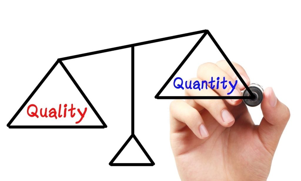 Data Quality vs Data Quantity